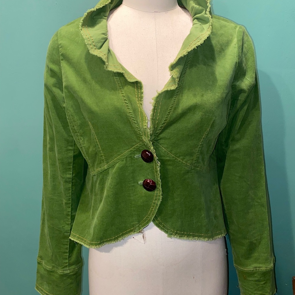 Ivy Jane Vibrant Green with Gold Trim